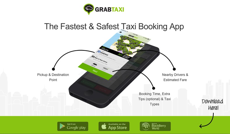 GRAB Taxi App