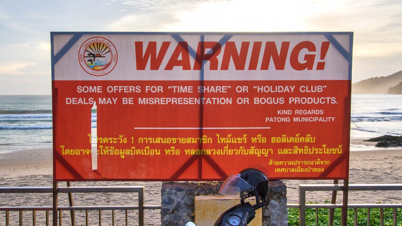Thailand Tourist Scam Warning