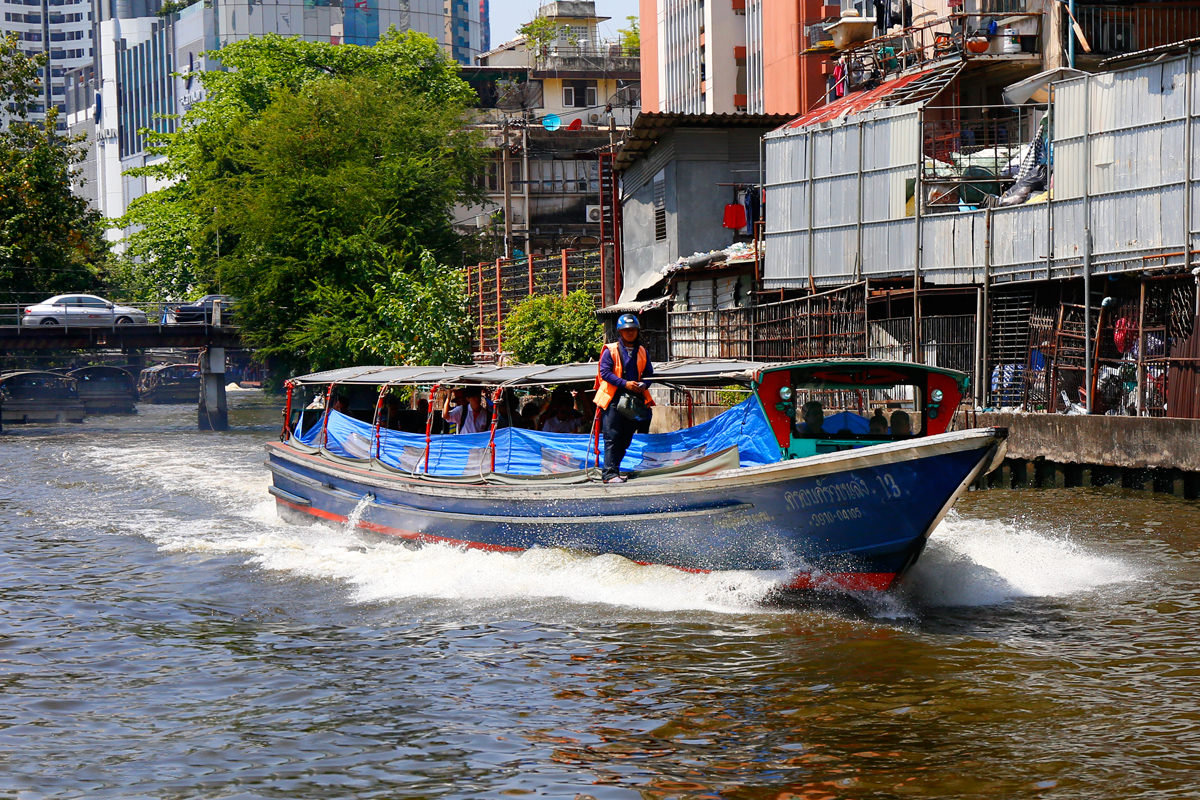 Klong Boat Bangkok