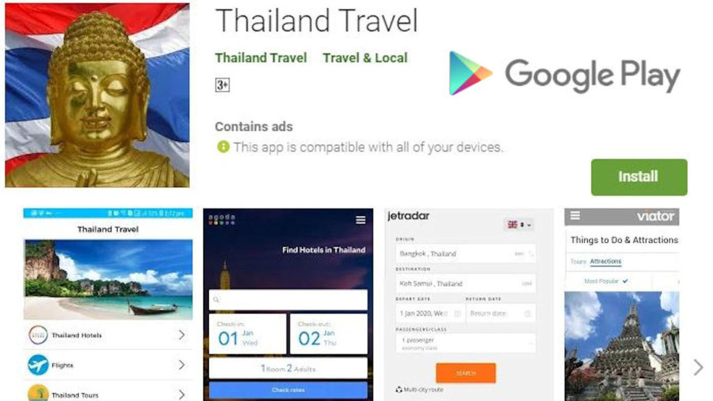 Thailand Travel App